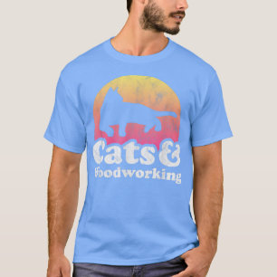 Katzen und Holz, für Männer oder Frauen T-Shirt