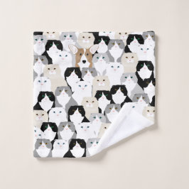 Katzen und Hunde waschen Tuch