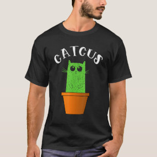 Katzen und Kakteen T-Shirt