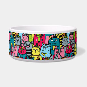 Katzen und Kätzchen Napf