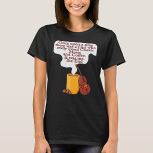 Katzen und klassische Musik Es war einmal Mädchen T-Shirt