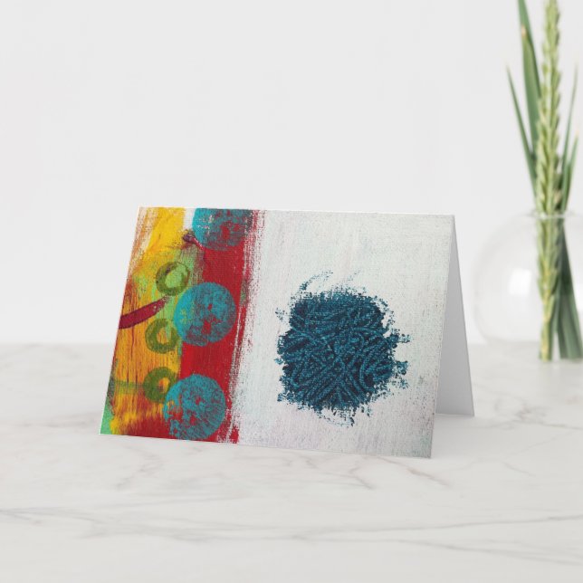 "Katzen-und Mäuse" (Detail) Karte (Vorderseite)