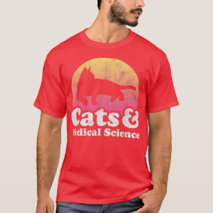 Katzen und Medizin, Männer oder Frauen T-Shirt