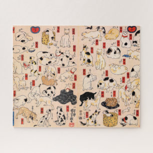 Katzen von Utagawa Kuniyoshi