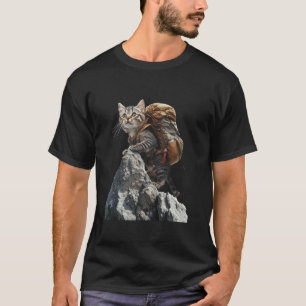 Katzen Wandern T-Shirt