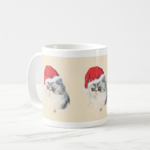 Katzen-Weihnachten Kaffeetasse