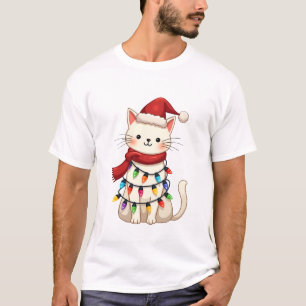 Katzen-Weihnachtsbaum Weihnachten (3) T-Shirt