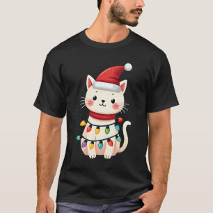 Katzen-Weihnachtsbaum-Weihnachten (4) T-Shirt