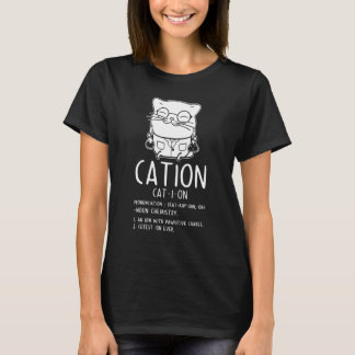 Katzen-Wissenschaft Chemie für Chemie-Lehrer T-Shirt