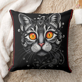 Katzen-Wurfkissen Kissen