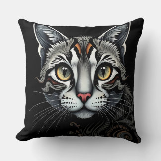 Katzen-Wurfkissen Kissen