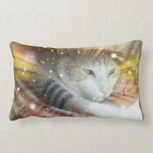 Katzen-Wurfs-Kissen