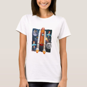 Katzen zum Mond T-Shirt