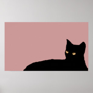 Katzenabzüge für Wand Poster