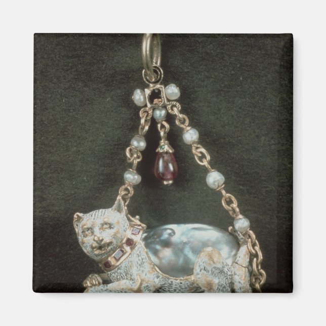 Katzenanhänger der Renaissance Magnet (Vorne)