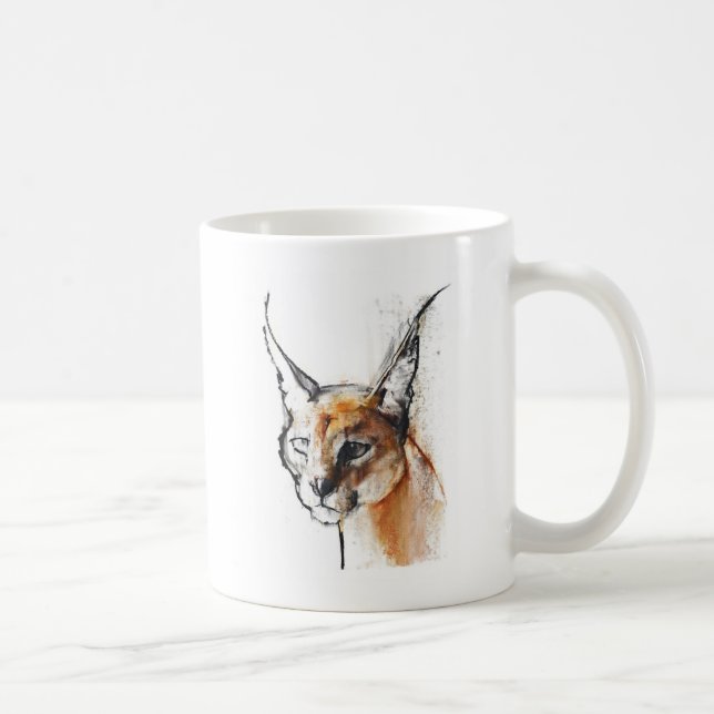 Katzenartig Kaffeetasse (Rechts)