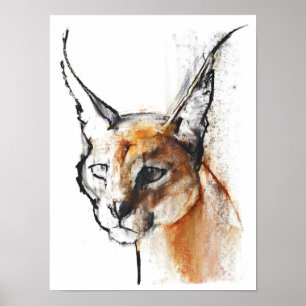 Katzenartig Poster