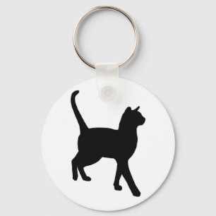 Katzenartige Eleganz Schlüsselanhänger