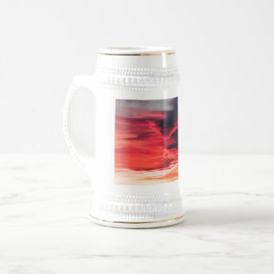 katzenartige Welle Bierglas