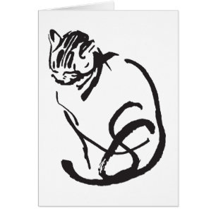 Katzenartiger Entwurf