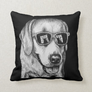 Katzenartiges Faszinations-Hundekunst-Kissen Kissen