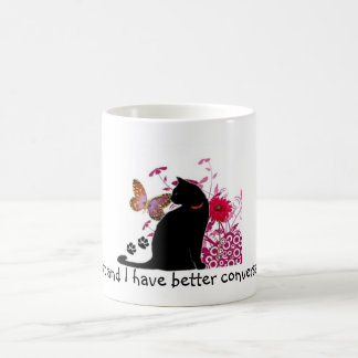 Katzenartiges Geschnatter Kaffeetasse