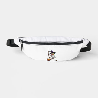 Katzenassistent Halloween Hexenkatze Mystische Kat Bauchtasche