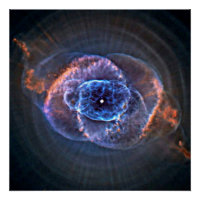 Katzenaugen-Nebel (NGC 6543) sphärische Blase