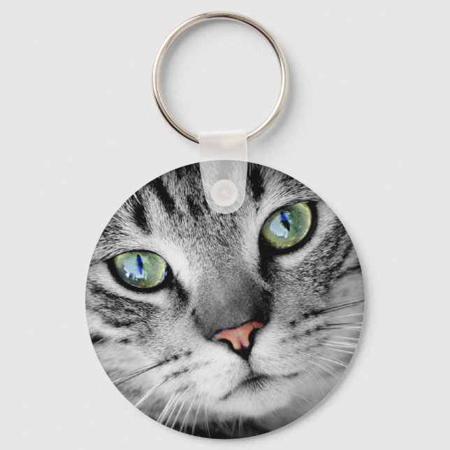 Katzenaugen Schlüsselanhänger (Vorderseite)