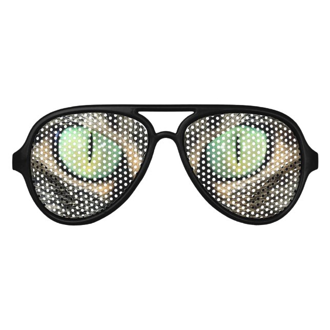 Katzenaugenbrille, lustige Augenbrille Sonnenbrille (Vorderseite)