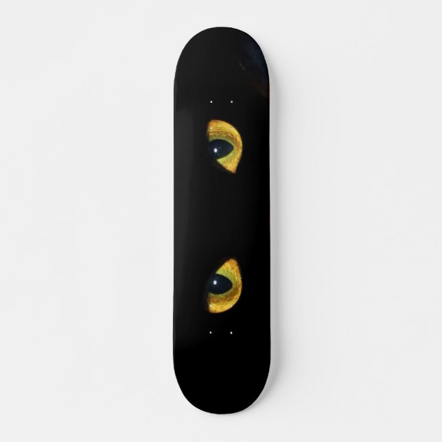 Katzenaugenschimmer Skateboard (Vorne)
