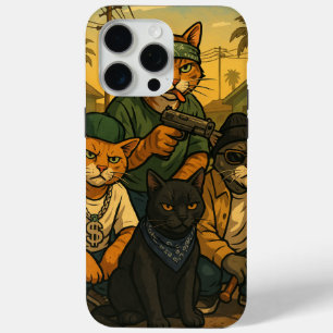Katzenbande in Grove St Case-Mate iPhone Hülle