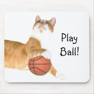 Katzenbasketball Mousepad