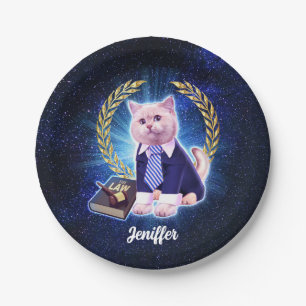 Katzenbeistand Pappteller