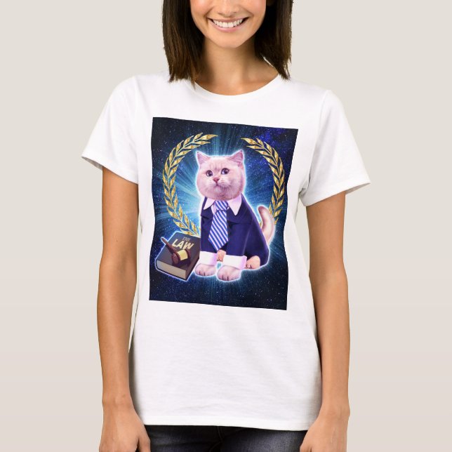 Katzenbeistand T-Shirt (Vorderseite)