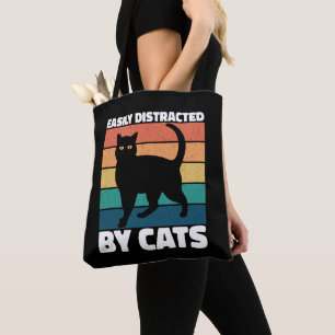 Katzenbesitzer bei Niedlichen Katzen, leicht abgel Tasche