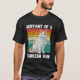Katzenbesitzer DIENST EINES TÜRKISCHEN VAN CAT-Vin T-Shirt