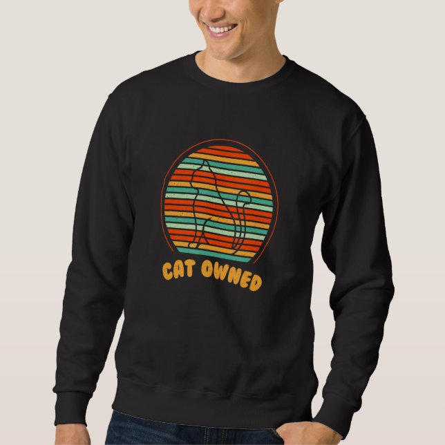 Katzenbesitzer Freunde Katze Buddy Kitten Katze Ma Sweatshirt (Vorderseite)