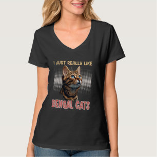 Katzenbesitzer GENAU WIE BENGALISCHE CATS Funny T-Shirt