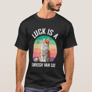 Katzenbesitzer GLÜCK IST EINE TÜRKISCHE VAN KATZE T-Shirt