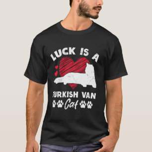 Katzenbesitzer GLÜCK IST EINE TÜRKISCHE VAN KATZE T-Shirt