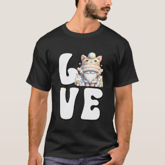 Katzenbesitzer Müssen Haben Mit Katze Papa Gnom Li T-Shirt
