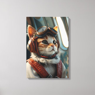 Katzenbild Leinwanddruck