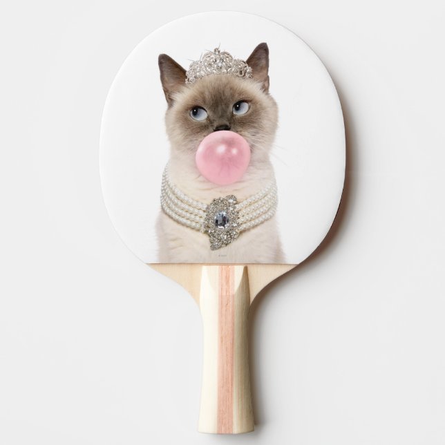 Katzenbläschen Tischtennis Schläger (Vorderseite)