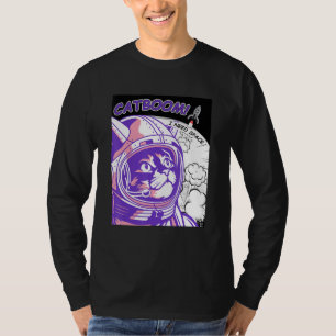 KATZENBOOM Ich brauche Platz Astronaut Katzen im T-Shirt