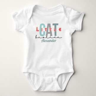 Katzenbruder niedliches Design Baby Strampler