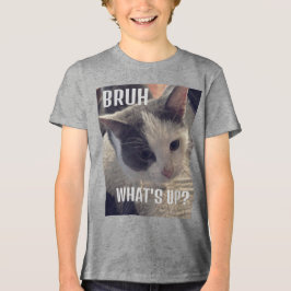 Katzenbruh, was da ist Tri-Blend shirt