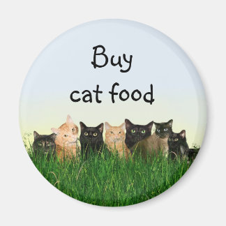 Katzenfamilie Magnet