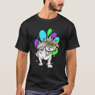 Katzenfestival Mardi Gras Katzen Besitzer T-Shirt