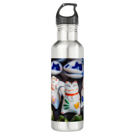 Katzenfiguren werden edelstahlflasche